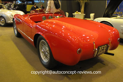 1952 Ferrari 225 Sport Spider Barchetta Vignale  - Exhibit Axel Schuette Fine Cars 